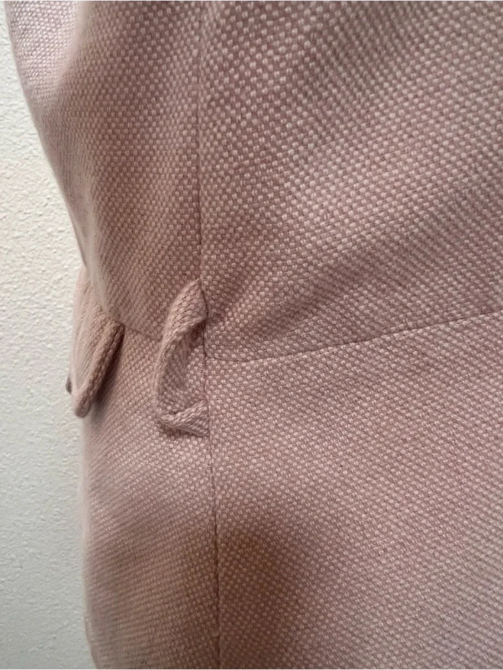 Old Navy Blush Pink Tailored Button Front Blazer L